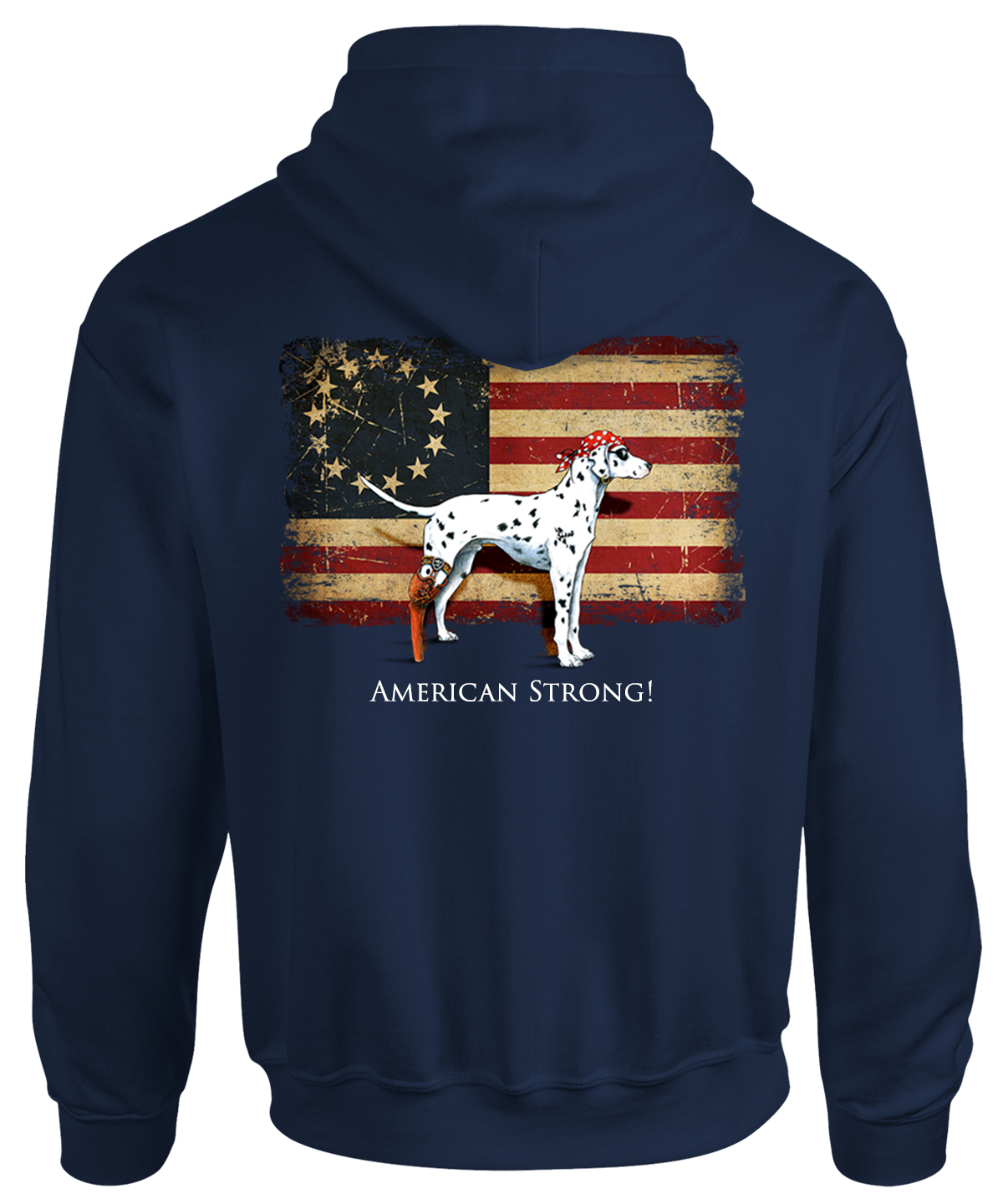 495SW-15LS-20-B_1e4b58f7-3af8-46a0-b8fd-4bb40cccae81 American Strong - Full Zip Hooded Sweater - Image 1