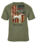 Grunge US Flag T-Shirt